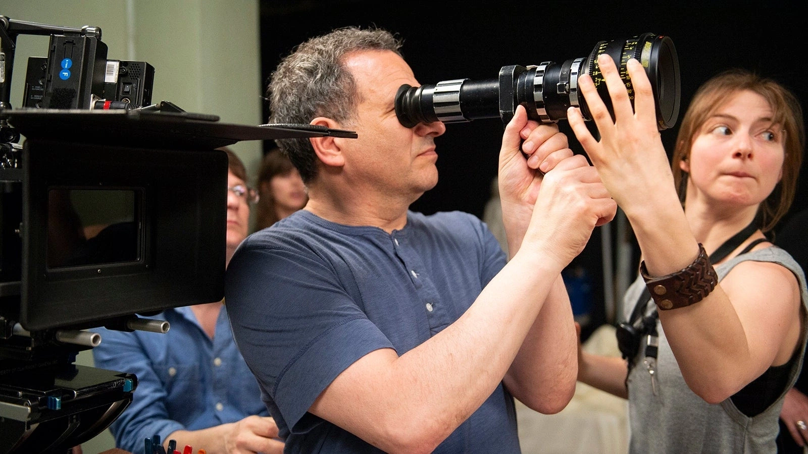 《午夜迷情》拍摄现场花絮照片